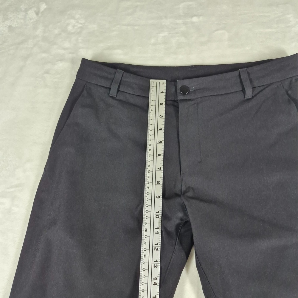Lululemon Commission Pants Men's 33x31 Black Warpstreme Casual Classic LM5985S - Picture 3 of 9